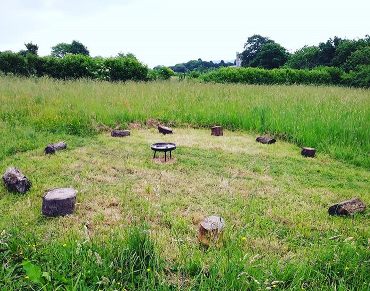 Meadow meditation Circle