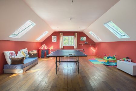 Games room with table tennis
