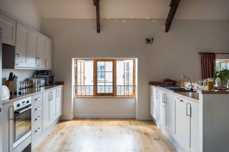 Modern spacious kitchen