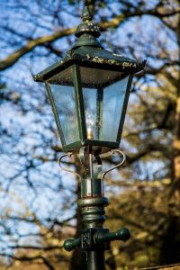 Automatic lighting around the courtyards for ease at night time