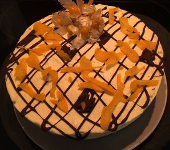 Chocolate Orange Cheesecake