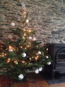 Cosy Christmas with log burner