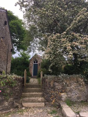 Entrance to Kingfisher Barn