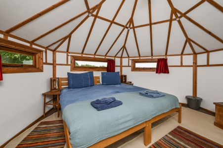 Haye yurt gorgeous interior