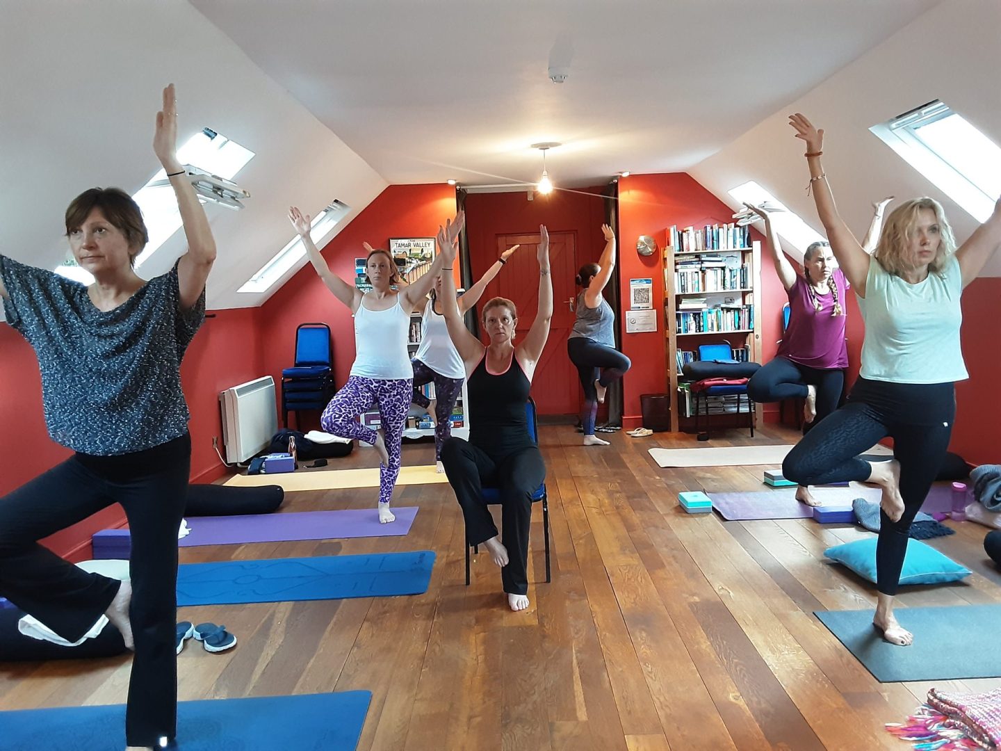 Menopause retreat yoga