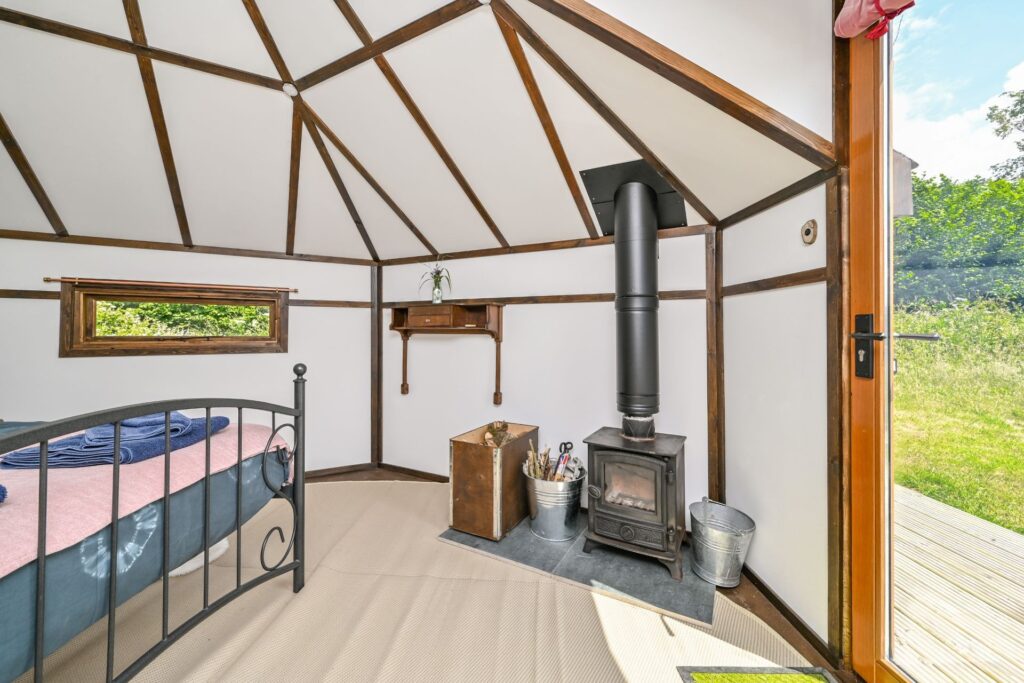 Glamping at Lower Marsh Farm, Cornwall